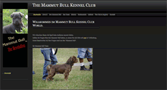 Desktop Screenshot of mammutbull.com